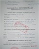 01 - Certificat de non remariage